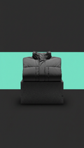 Midnight Asphalt Layered Jacket