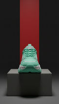 Neon Mint Statement Sneakers
